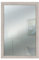 Lupia - Specchio da Parete Mirror Shabby Chic 40x65 cm Colore Beige, specchiera per Camera da Letto, Soggiorno, Ingresso, Verticale o Orizzontale