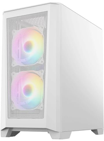 PALICOMP AMD Gaming PC RYZEN 7 5700G - B550 Chipset - WIFI - Bluetooth - 16GB RAM - 480GB SSD - 1TB HDD - Windows 11 - AMD RADEON Graphics - LEVEL 2 White