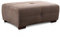 Cavadore Hocker Mavericco / XXL Sitzbank in Lederoptik / Industrial Style / Passend zu Big Sofa und Ecksofa Mavericco / 108 x 71 x 41 cm (BxHXT) / Mikrofaser Hellbraun