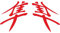 SUPERSTICKI 2X Japanische Zeichen ca 20cm Motorrad Bike Motorcycle Aufkleber Bike Auto Racing Tuning aus Hochleistungsfolie Aufkleber Autoaufkleber Tuningaufkleber Hochleistungsfolie für al