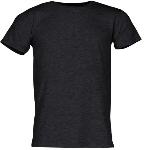 Fruit of the Loom Iconic T-Shirt Größe S - 5XL, Größe:M, Farbe:dunkelgrau meliert