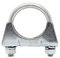 70mm Heavy Duty Exhaust Clamps U Clamps for Exhaust U Bolts for TV Aerial Pipe (Pack of 2)
