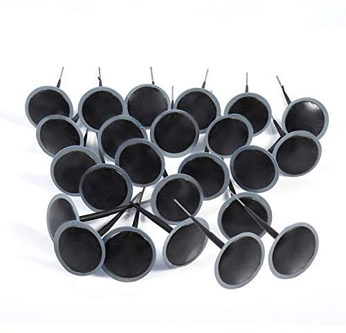 Reifen Flicken Kleber Reifenreparatur Pilz Pilzförmige Nadelstecker zur Reparatur pilz Gummi Reparatur Pilz Stecker mit integralem set von Reifen für Auto/Motorrad/Fahrrad/LKW, 24 Stück, 6 mm reparatu