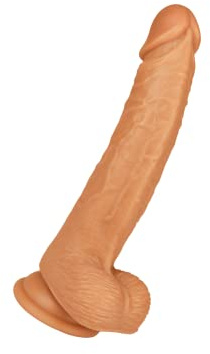 EIS Wiederaufladbarer Naturvibrator | wasserdicht | 21 cm | Sexspielzeug | hautfreundliches Silikon | Sex Spielzeug für Frauen | Erotik | Sex Toys | Mehrere Vibrationsprogramme