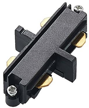 Lindby Stromschienenleuchte Linaro in Schwarz - 1-Phasen Stromschiene, Stromschienenstrahler
