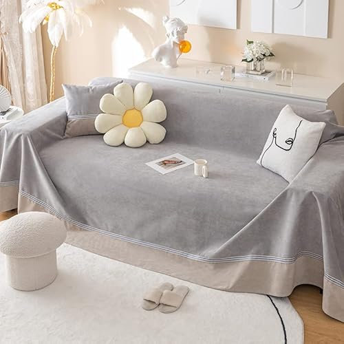 WYJHNLBEDC Hundedecke Wasserdicht Sofa/Couch überzug/überwurfdecke, Sofaschutz Hund/Katze Kratzschutz, wasserdichte Decke für Sofa 1/2/3 Sitzer L/U Form und Ecksofa, 200x400cm