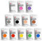 BOHS Ensemble de Pâte à Modeler 12 Couleurs qui Sèche à l'Air (1.2 kg) – Douce et Moelleuse pour Cosplay, Projets Scolaires, Empreintes de Mains de Bébé & Slime – Parfait pour Enfants et Adultes