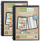 eco-eco Eco134x2 Lot de 2 protège-documents A4 50% recyclés 40 pochettes à spirales