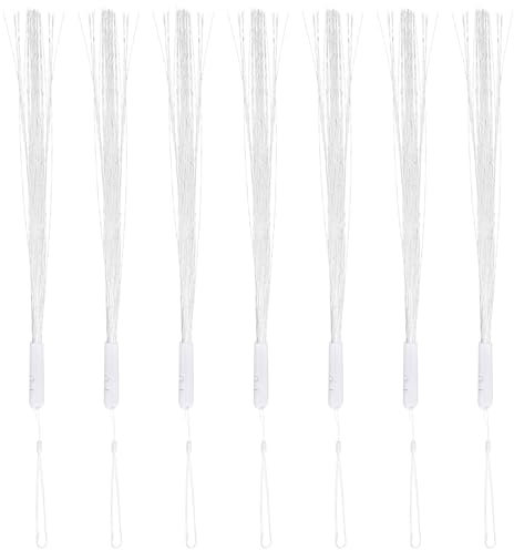 QUARKZMAN Fiber Optic Stab 15 Länge LED Bunter Leuchtstab mit 3 Lichtmodi Leuchtstab für Hochzeitsfeier Packung mit 24 Stück
