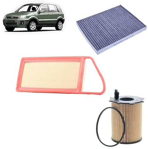Kit tagliando 3 filtri per Ford Fusion 1.4 Tdci 2002-2014