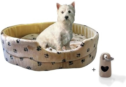 Rohrschneider Hundebett Silvio | mit Hundekotbeutelset