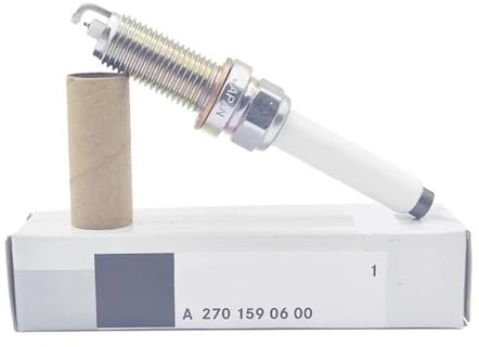 EVERETTE 4 STÜCKE A2701590600 Iridium Zündkerze Passend for W176 W204 W212 S204 S207 W242 W205 M272 M271 X156 A0041597503 A0041596503