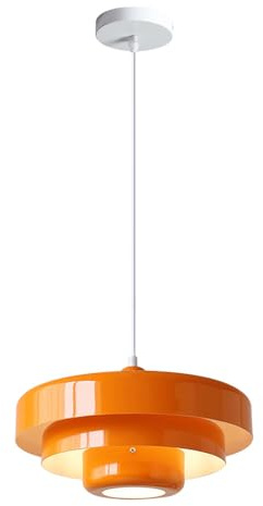 HEBXMF Französischer Retro-Stil-Kronleuchter, kreatives Design, mehrschichtiger Metall-Hängelampen-Lampenschirm, Unterputz-Deckenbeleuchtungskörper, Restaurant-Wohnzimmer-Shop-Dekoration, Pendelleucht