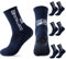 EEPLUYTY Fußball-Sportsocken,Grip Socken Fussball, Grip-Socken Rutschfest, Sportsocken Fußball Basketball Laufen (DE/NL/SE/PL, Numerisch, 39, 46, Regular, Regular, 3, Marineblau)