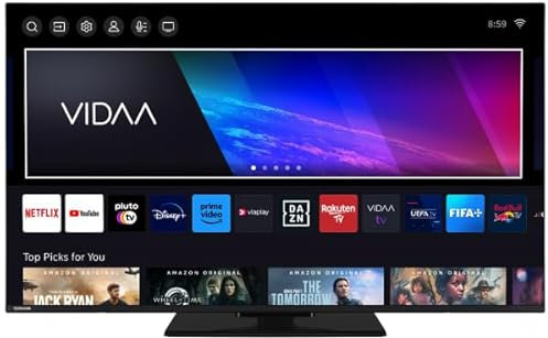 Toshiba Téléviseur LED 50UV3463DA, 127 cm, 4K Ultra HD, VIDAA Smart TV, Dolby Vision HDR, Wi-FI