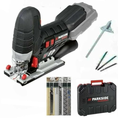 Parkside Performance PSSPA 20-Li Akku-Stichsäge X20V Team ohne Akku/Ladegerät+3 Extra Stichsägeblätter 9238