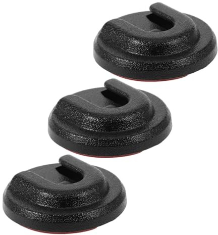 TOYZFRIENDY 3pcs Car Microphone Holder Cb Radio Microphone Clip Mic Holder Mount for Car and Motorbike Radio Hanger