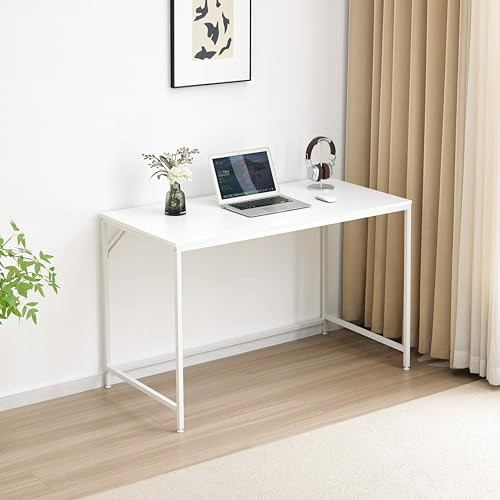 Garvishk Garvis Schreibtisch 120x60 cm – Gaming Tisch mit Regal – MDF Computertisch für Homeoffice