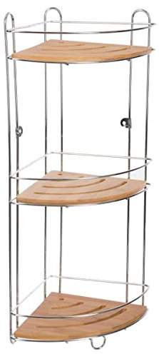 5five - eckregal 3 ebenen venterra bambus