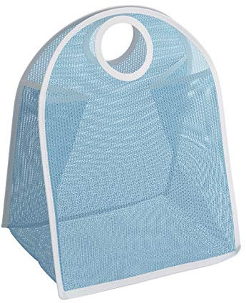 Cesta de lavadero, bolsa de lavandería de nylon plegable, cesta de ropa sucia, cesto de ropa portátil