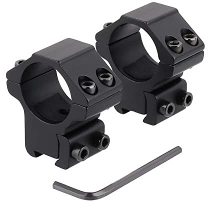 FOCUHUNTER Niedriges Profil Scope Rings - 25.4mm Ringe Montieren Adaptador mit 11mm Dovetail Rail