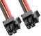 xiwai Cavo di alimentazione ATX per connettore Molex Micro Fit 4 pin maschio a 4 pin maschio cavo di alimentazione 12 V 60 cm passo 20AWG = 3,0 mm