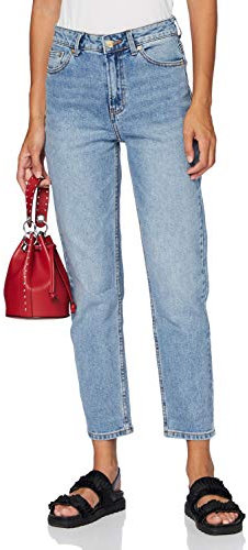 ONLY Female Straight-Fit Jeans ONLEMILY Hohe Taille Gerade geschnitten Jeans