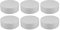 6 Stück Runde Styropor Scheibe Kuchen Styropor Torte Cake für DIY Basteln Blumengestecke Weihnachten Hochzeit Party Kuchen Dekoration Supplies Weiß Größe L