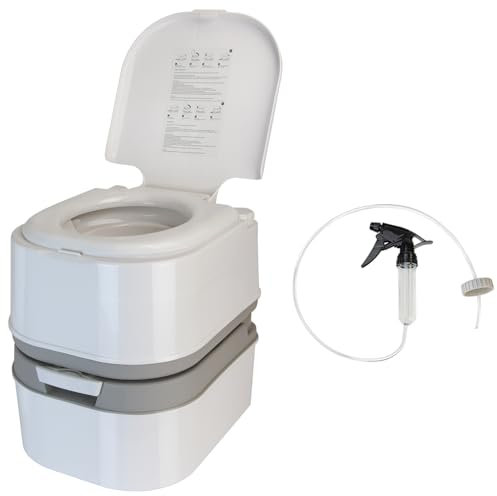 Montafox Toilette Portatile 24l con siringa per la pulizia, Varianti di WC da campeggio:WC + pulizia siringa