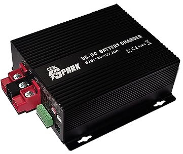 SPARK 30A DC to DC battery charger 12v vehicle motorhome boat