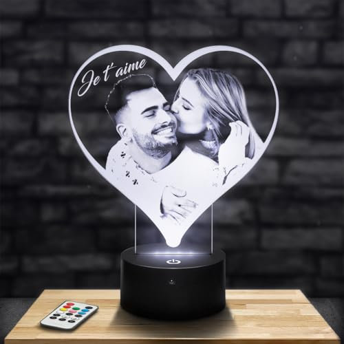 Lampephoto.fr - Fotogeschenke Personalisierte Fotolampe, Geschenke für Frauen, Geschenk für Sie, Valentinstag, Personalisierte Geschenke, Geburtstagsgeschenk für Frauen
