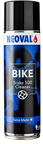 NEOVAL BRAKE-500 CLEANER Bremsenreiniger Fahrrad (500ml) • Bremsenreiniger Spray für MTB, E-Bike, Rennrad • Reiniger für Bremsscheiben