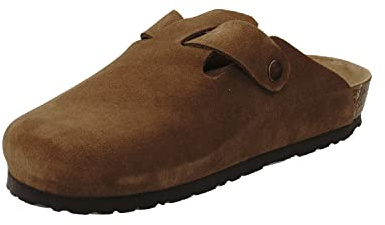 Rohde Herren, Männer, Clogs, Slipper,Slides,Slip-ons,Backless Slipper,Mules,Gartenschuhe,Sommerschuhe,sommerclogs,Camel,46 EU / 11 UK