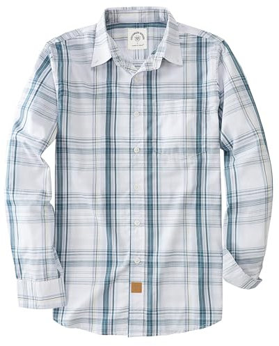 Dubinik®Chemise Homme Chemise Carreaux Homme Casual Poche Leger Doux Regular Classiques Chemise Homme Manches Longues