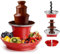 35w Chocolate Fountain, Cascading Melting Tower With 3 Tier Fountain And Large Capacity Tray, Holds 200g Chocolate Sauce, Removable For Home Event Parties
