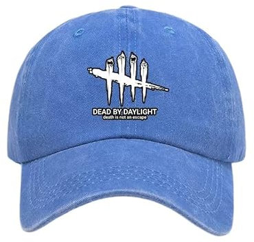 Cap Herren Dead Day.lig-ht, Freizeit Retro Unisex Einstellbare Baseball Hut, Unisex Kappe Baseboard Baseballkappen Mütze-Blue||1 Piece
