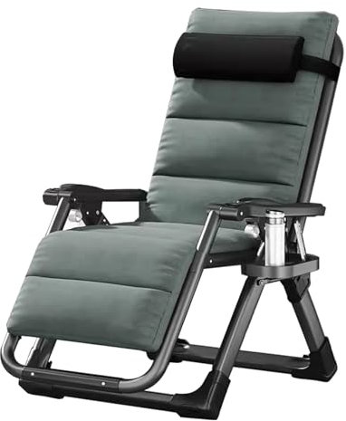 RDIAYDN Liegestuhl Klappbar Relax-Liegestuhl, 150kg Belastbar Klappbar Liegestuhl, Verstellbarer RüCkenlehne, Sitzen Und Liegen Doppelzweck Verstellbare Relaxsessel,D