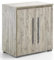 Arthur Berndt Kommode mit 2 Türen 3 Fächern Sideboard Schrank Sand Eiche Holz Optik
