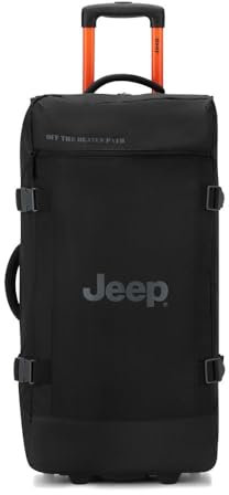 DELSEY PARIS Jeep - JS007C - Sac De Voyage Souple 73 cm x 36 cm x 30 cm - 64 L - XL - Noir