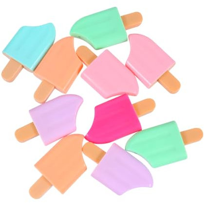 SEWACC 20stücke Pastell Textmarker Markierstifte Eisstangenform Fluoreszierende Marker Für Schule Büro Zum Markieren Zeichnen Und Journaling