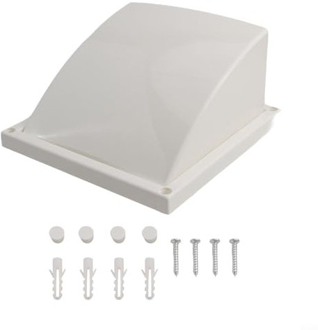 Effiziente ABS-Abzugshaube für sichere Belüftung, perfekt für Toiletten und Küchen (125 mm)