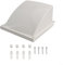 Effiziente ABS-Abzugshaube für sichere Belüftung, perfekt für Toiletten und Küchen (125 mm)