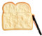 Entzückende Schutzhülle für Apple AirPods 4 2024 Version Cartoon Cute Case Weiche Silikon Cover Silikon Stoßfest Case Anti-Fall Case für AirPods 4 Hülle (Toast, AirPods 4)