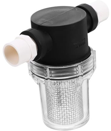 OKUMEYR Wasserfilter Für Gartenbewässerung Filterzylinder Zur Entfernung Von Verunreinigungen Und Partikeln Geeignet Für Rohrleitungen Zuchtfarmen Und Gärten Einfache Installation Und Rein