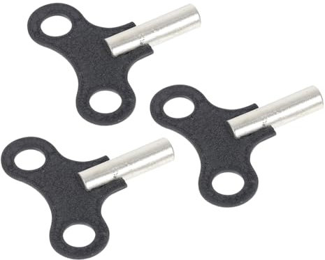 Gadpiparty 3stücke Uhrenschlüssel Für Mechanische Uhren Schwarze Aluminium-windeschlüssel Für Tischuhren Und Retro-Uhren Für Sammler Und Heimwerker