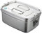 KICHOUSE 1pieza Inoxidable Japonesa Contenedor De Alimentos Doble Capa y Reutilizable Para Escuela y Picnic