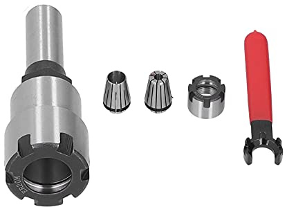 Fyearfly Lot de 5 rallonges de fraises de toupie - Pour une portée limitée - Pince à ressort ER20 - Tige de 12,7 mm