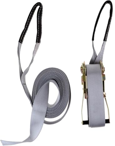 Zambuph Verbessere Deine Rumpfmuskulatur und Konzentration mit Slackline Yoga Trainingsleine und Balanceband Slackline Set. Trickübungen für Picknicks im Garten, Grau, 36 Fuß