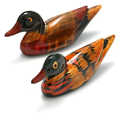 Tutoy 2pcs résine Mandarin Canards Feng Shui Baguette Porte-Maison décoration d'affichage de Bureau