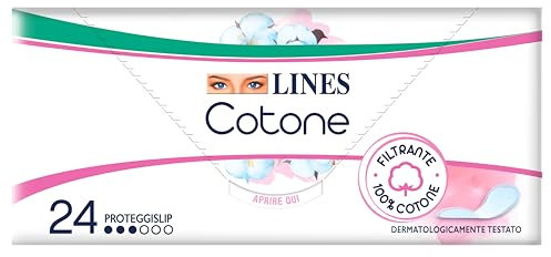 Lines Cotone Proteggislip Distesi, Confezione da 24 Pezzi